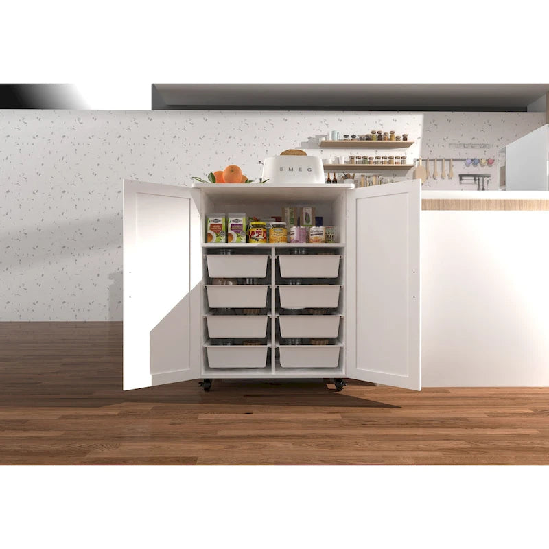 Armoire de rangement grande capacité, Essentiel pour l'organisation de plusieurs pièces à la maison