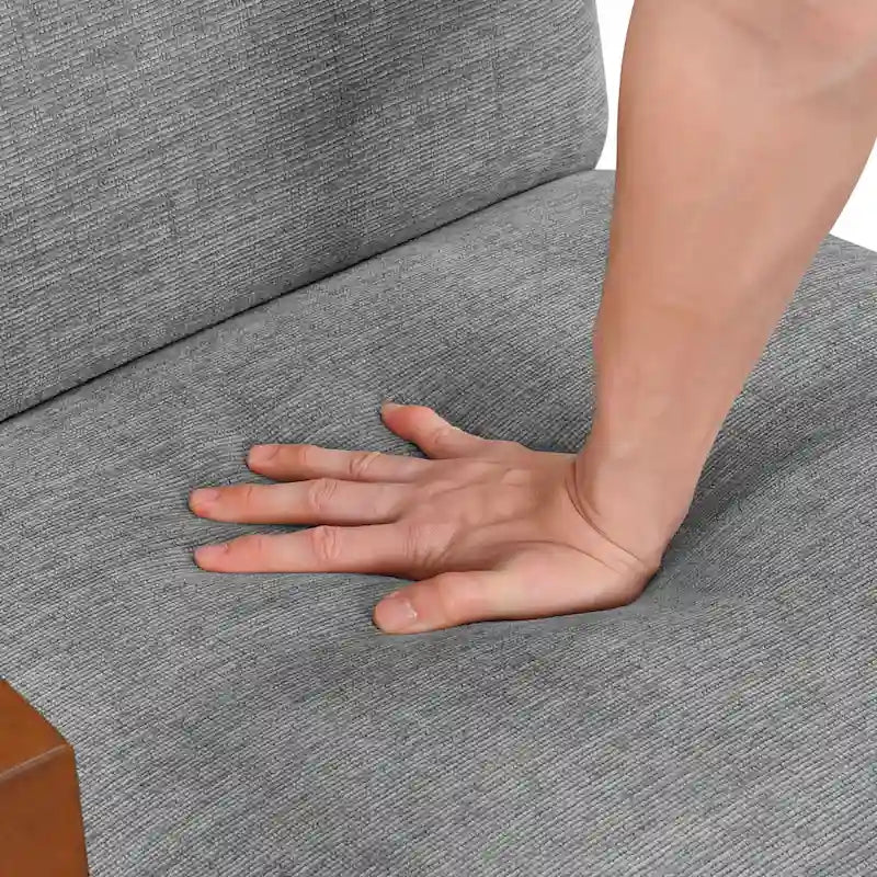 Fauteuil d'appoint luxueux en bois massif pour salons élégants