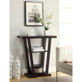 Table console Newport V avec étagères de Convenience Concepts