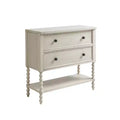 Console 2 tiroirs style ferme