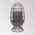 Fauteuil œuf pivotant en osier Pintan – Christopher Knight Home