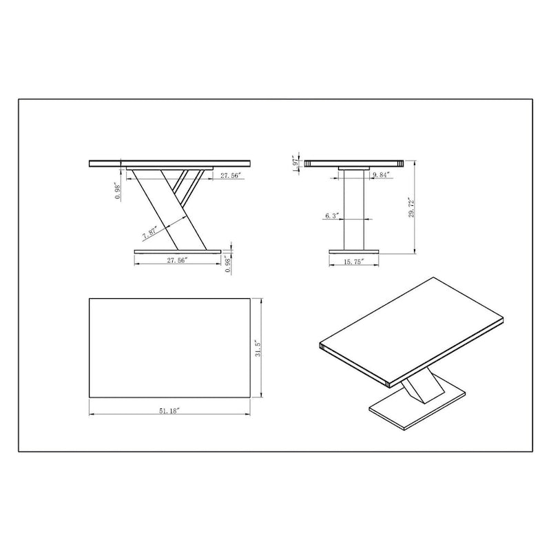 Ensemble de salle à manger Lillian 3 pièces gris brillant Somette avec table, coin repas et banc