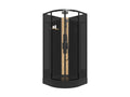 Douche hydromassante - Noir