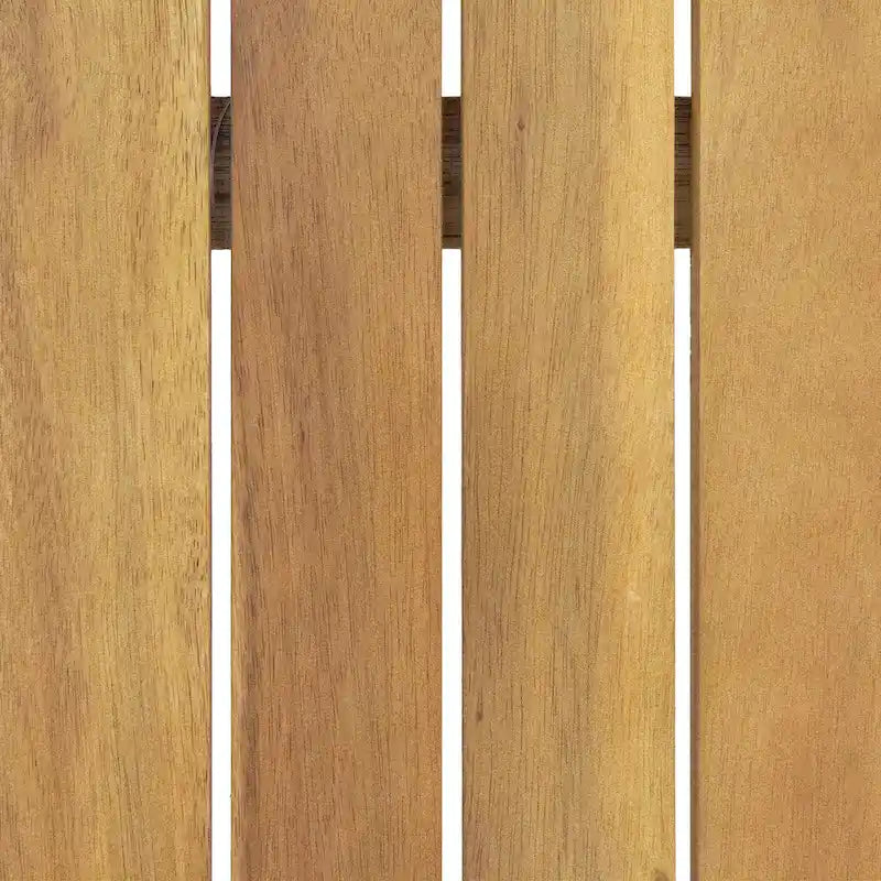 Salon de jardin 4 places en bois d’acacia Willowbrook par Christopher Knight Home
