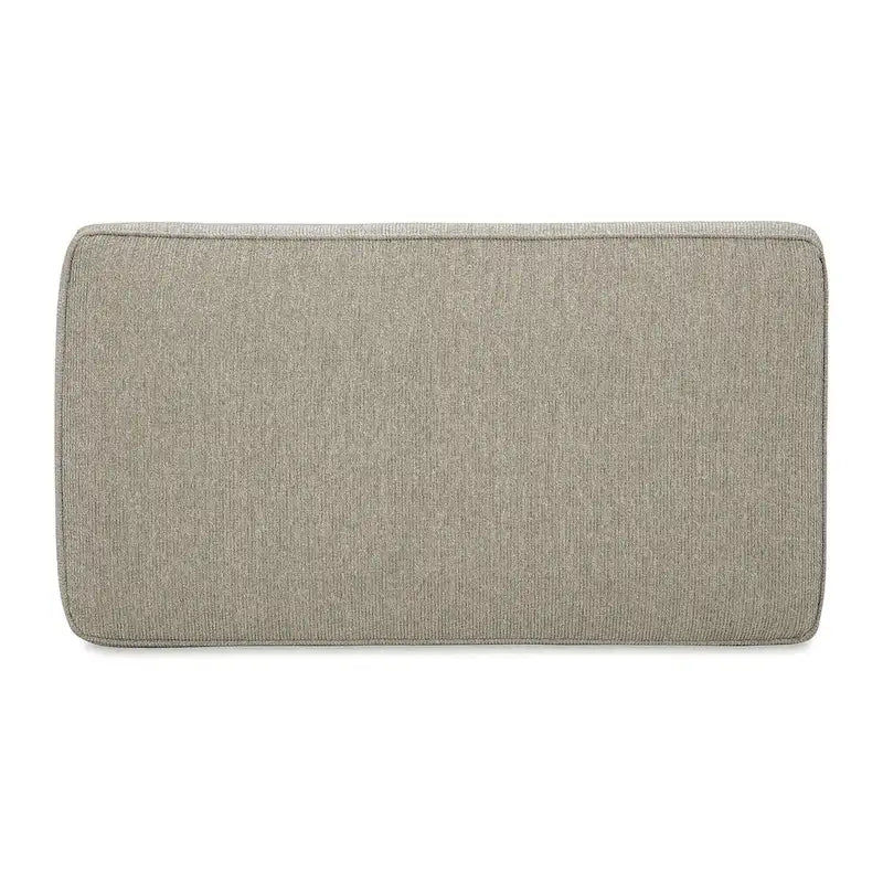 Pouf ottoman gris