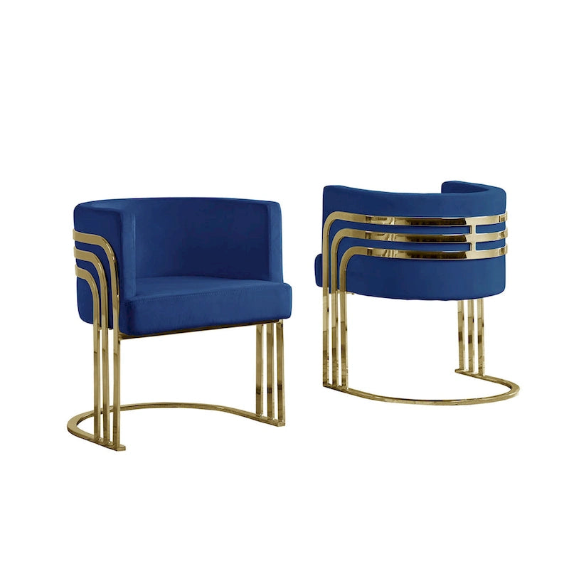 Meilleur Fauteuil d'appoint 1 place avec piètement doré