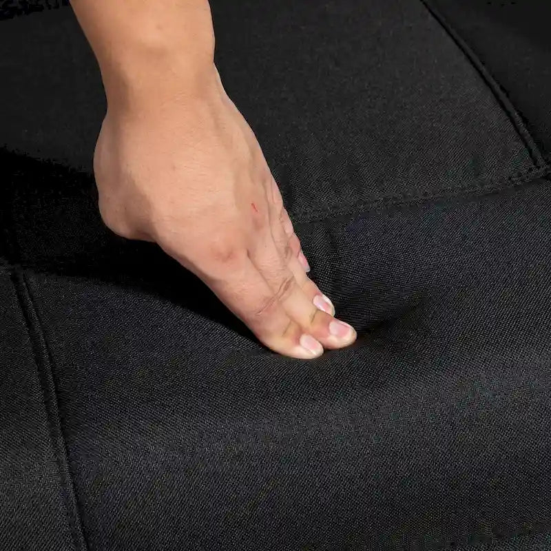 Fauteuil inclinable manuel pour adultes, fauteuil inclinable pivotant réglable avec repose-pieds