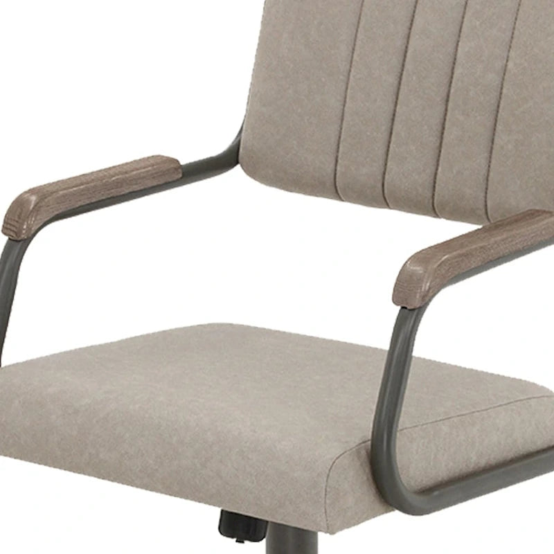 Chaises de salle à manger Caster gris marine, finition grise (lot de 2)