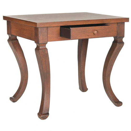 Table d'appoint de rangement marron - 23,8 x 19 x 21,5 - 24Lax19Px22H