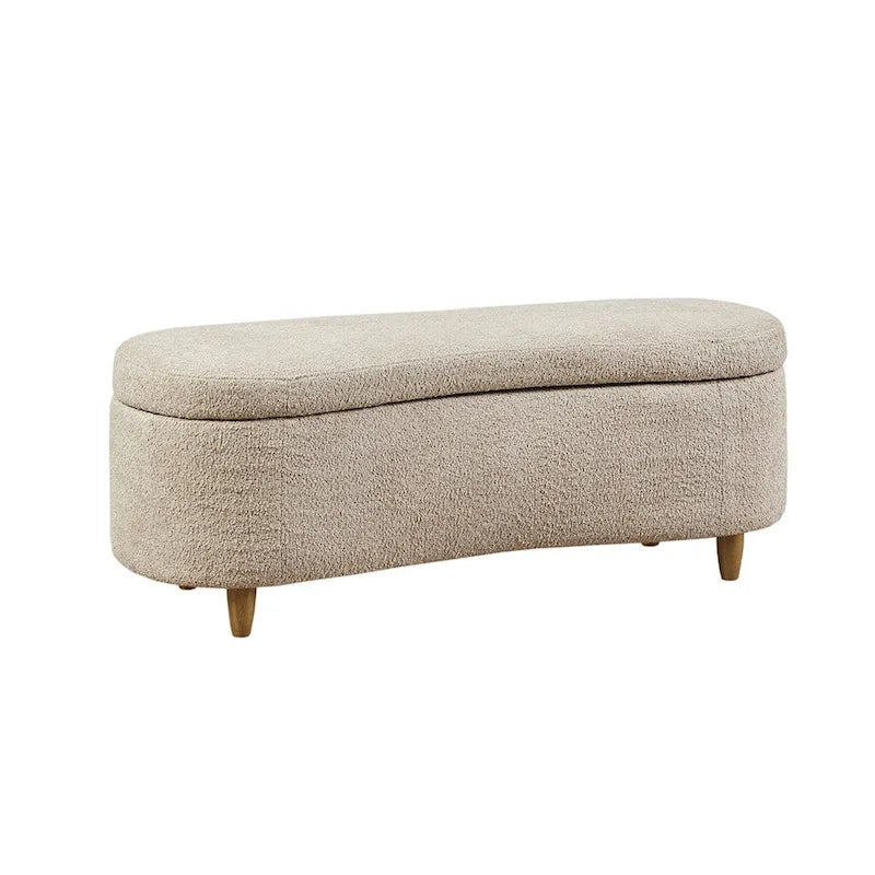 Banc de rangement à couvercle rabattable