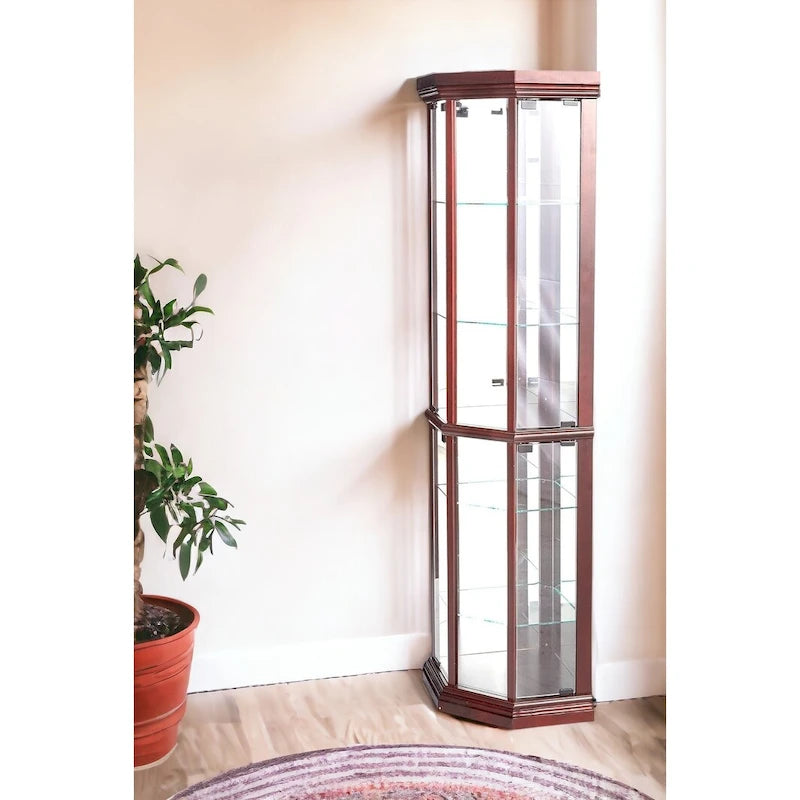 16 présentoirs marron foncé