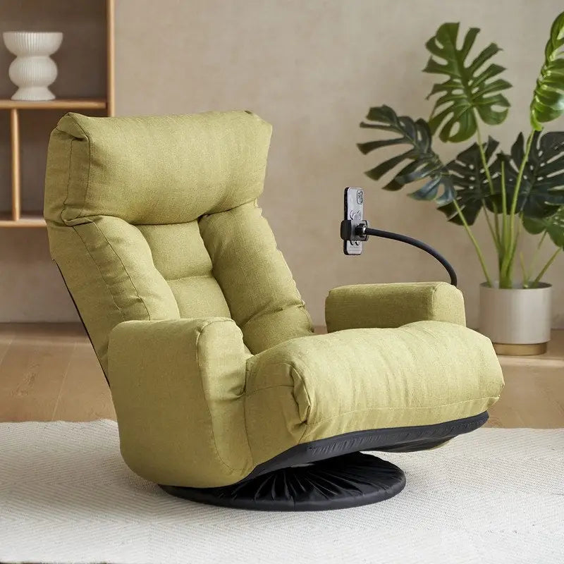 Fauteuil de jeu de sol ergonomique, pivotant et inclinable