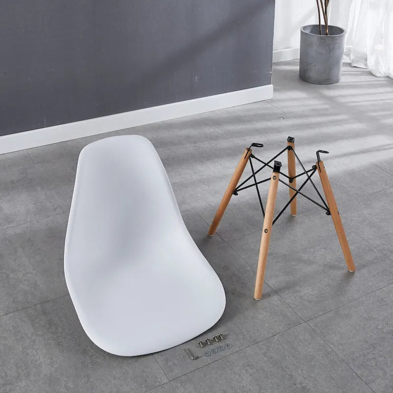 Ensemble table de salle à manger et 4-6 chaises moderne 5 pièces