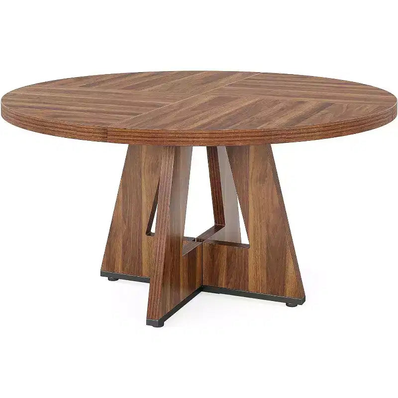 Table à manger ronde de 120 cm pour 4 personnes